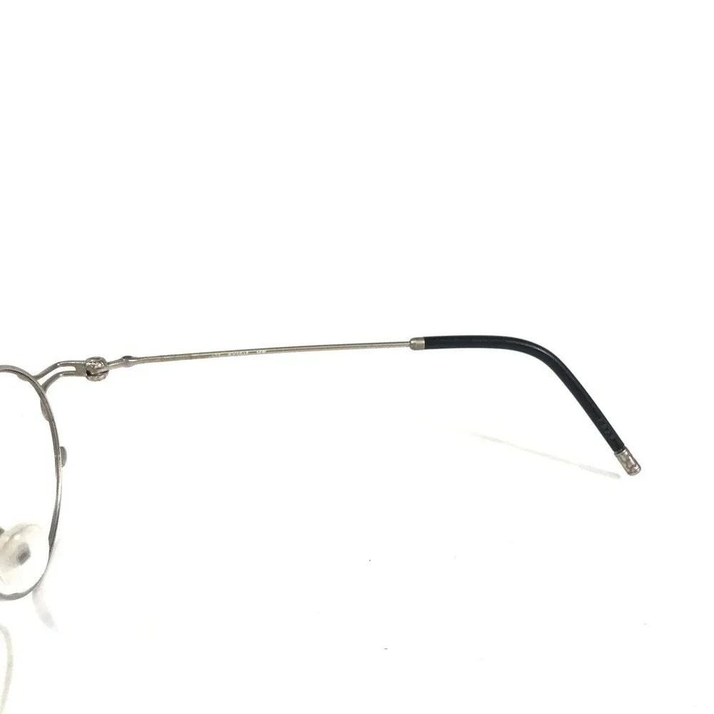 Kansai KY091E MW Eyeglasses Frames Silver Round Oval Wire Rim Modern 48-18-135